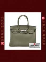 HERMES BIRKIN 30 (Pre-owned) - Canopee, Togo leather, Phw